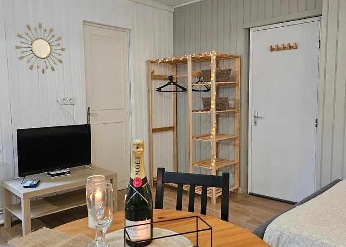 L\'Or Noir- Studio cosy sur les quais de St Valery-